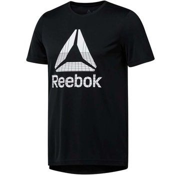 Koszulka męska Reebok Workout Graphic Tech Tee czarna DU2178 - Reebok