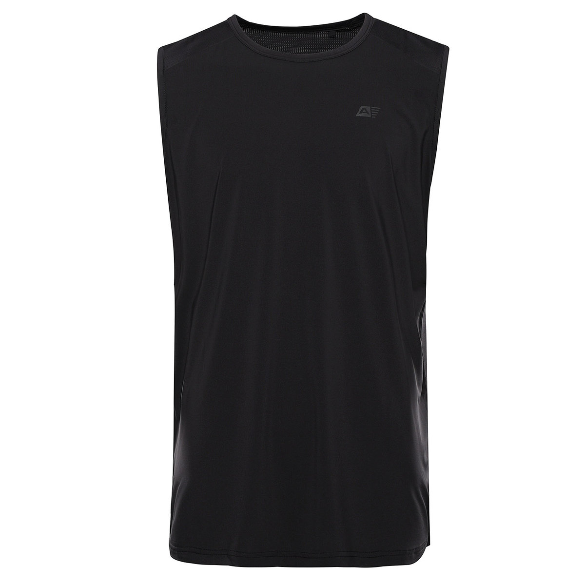 Koszulka męska sportowa bez rękawów Alpine Pro Gelad 3 k.czarny r.XL