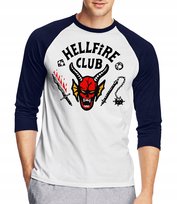KOSZULKA MĘSKA STRANGER THINGS HELLFIRE CLUB PREZENT URODZINY ROZMIAR XXL Inna marka