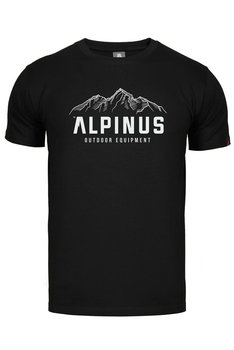 Koszulka męska T-shirt Alpinus Mountains czarny - XL - Alpinus