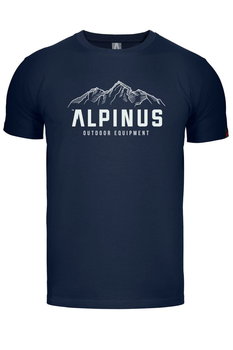 Koszulka męska T-shirt Alpinus Mountains granatowy - L - Alpinus