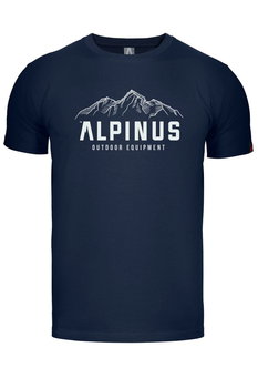 Koszulka męska T-shirt Alpinus Mountains granatowy - M - Alpinus