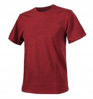 Koszulka Męska T-shirt Bawełniana HELIKON Red Melange S Helikon-Tex