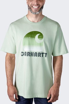 Koszulka męska T-shirt Carhartt Heavyweight C Graphic Tender Green - M - Carhartt