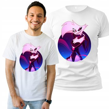 Koszulka Męska  T-shirt Prezent Z Nadrukiem Hazbin Angel Dust L - Plexido