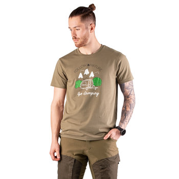 Koszulka męska Tagart FNT CAMP beżowa XL - Tagart