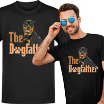 Koszulka męska The Dogfather Pies Rotweiler L VoloDonum