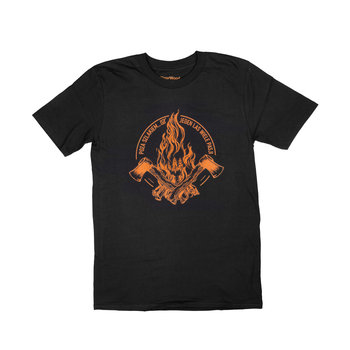 Koszulka męska TigerWood Poza Szlakiem czarna 2XL - Tigerwood