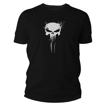 Koszulka męska TigerWood Punisher czarna 2XL - Tigerwood