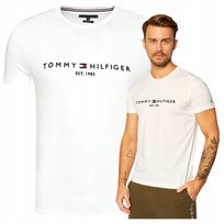 koszulka meska tommy hilfiger tshirt meski est 1985 biały koszulka meska tommy hilfiger tshirt meski est 1985 biały r.XL
