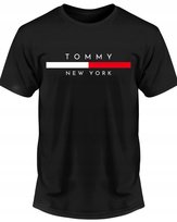 Koszulka męska TOMMY NEW YORK czarna T-shirt męski