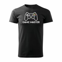 Koszulka męska TOPSLANG Game Master, czarna, rozmiar L