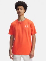 Koszulka męska Under Armour SPORTSTYLE LEFT CHEST SS  1326799-847 Pomarańczowy Roz. XL Under Armour