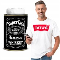 KOSZULKA Męska W PUSZCE TATUŚ Prezent Dzień TATY MiX - M