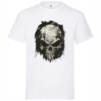 Koszulka męska z czaszką Punisher gotycka czaszka 3 metal T-shirt męski