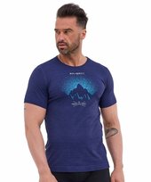 Koszulka męska z krótkim rękawem wełniana Brubeck OUTDOOR WOOL PRO BRUBECK