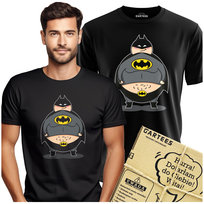 Koszulka Męska Z Nadrukiem Batman Na Prezent Śmieszny Nadruk Bawełna Gartees