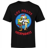 Koszulka Męska Z Nadrukiem Breaking Bad Los Pollos Hermano M ARTEX FASHION