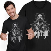 Koszulka Męska z Nadrukiem Nosferatu Film Wampir Horror Gotyk