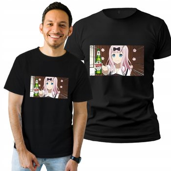 Koszulka Męska z Nadrukiem  T-shirt Na Prezent Anime Piwo Perła L - Plexido