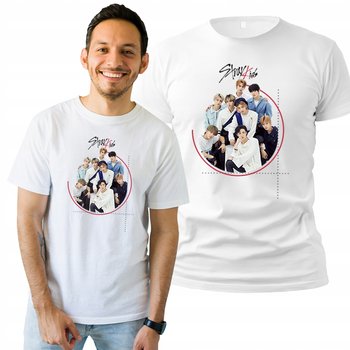 Koszulka Męska z Nadrukiem  T-shirt Na Prezent Stray Kids M - Plexido