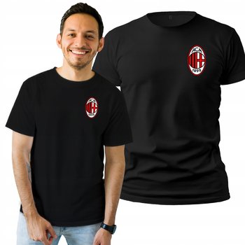 Koszulka Męska z Nadrukiem  T-shirt Prezent Urodziny AC Milan S - Plexido