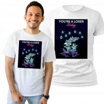 Koszulka Męska Z Nadrukiem  T-shirt Prezent You're A Loser S - Plexido