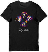Koszulka męska zespół queen skład czarna S KozakNadruki