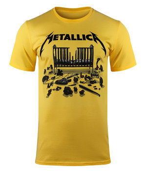 koszulka METALLICA - SIMPLIFIED COVER żółta-XXL