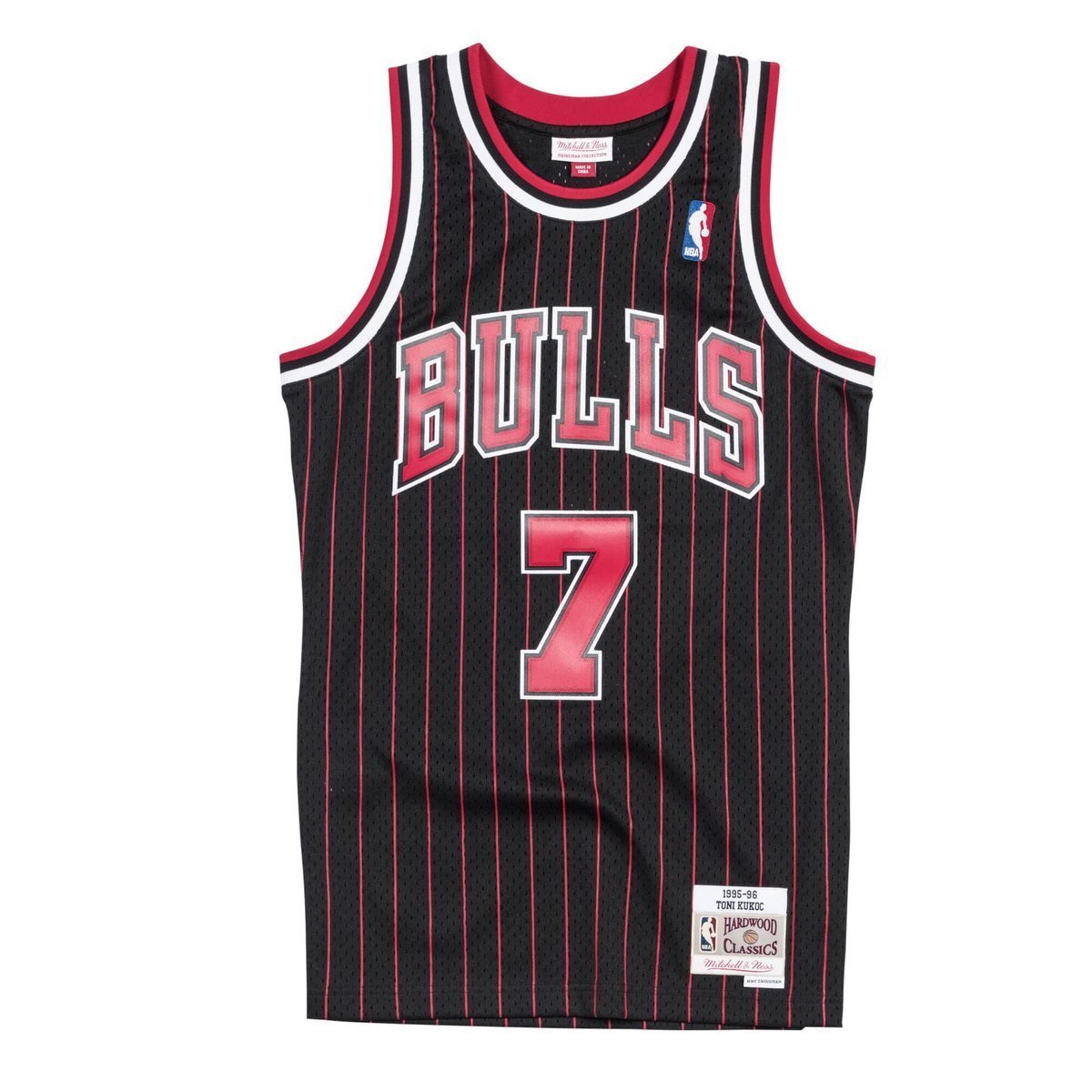 Mitchell & Ness NBA SWINGMAN JERSEY 2.0 - Philadelphia 76ERS 'A. IVERSON  #3', SMJYGS18201-P76BLCK00AIV