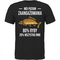 Koszulka Mój Poziom Zaangażowania Ryby Prezent Inna marka