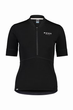 Koszulka Mons Royale Cadence Half Zip Vlu Black Damska L - Inna marka