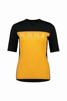Koszulka Mons Royale Ol Black Gold Damska M - Inna marka