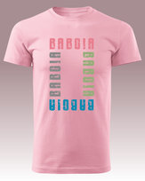 Koszulka na Dzień Babci Kolorowa Babcia POW / Różowy S Przód