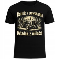 KOSZULKA NA DZIEŃ DZIADKA NADRUK DZIADEK ROLNIK SUPER EKSTRA NA PREZENT S