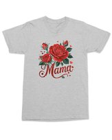 Koszulka na Dzień Matki Róże dla Mamy Szary XL