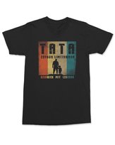 Koszulka na dzień Ojca Najlepszy Tata Prezent od Syna Czarna M