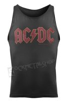 koszulka na ramiączkach AC/DC - LOGO CHARCOAL, cyrkonie-XL Inna marka