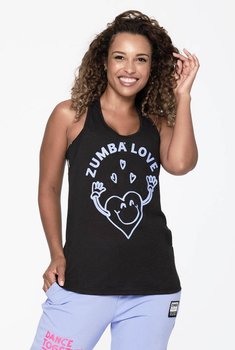 Koszulka na ramiączkach czarna Zumba Love Twisted XS - Zumba