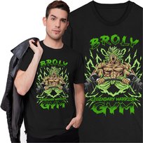 Koszulka na Siłownię Trening Broly Dragon Ball Goku Vegeta Anime Manga