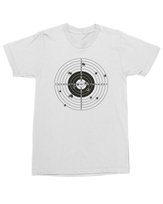 Koszulka na strzelnicę Tarcza Strzelecka Wojskowa Militarna Biała L