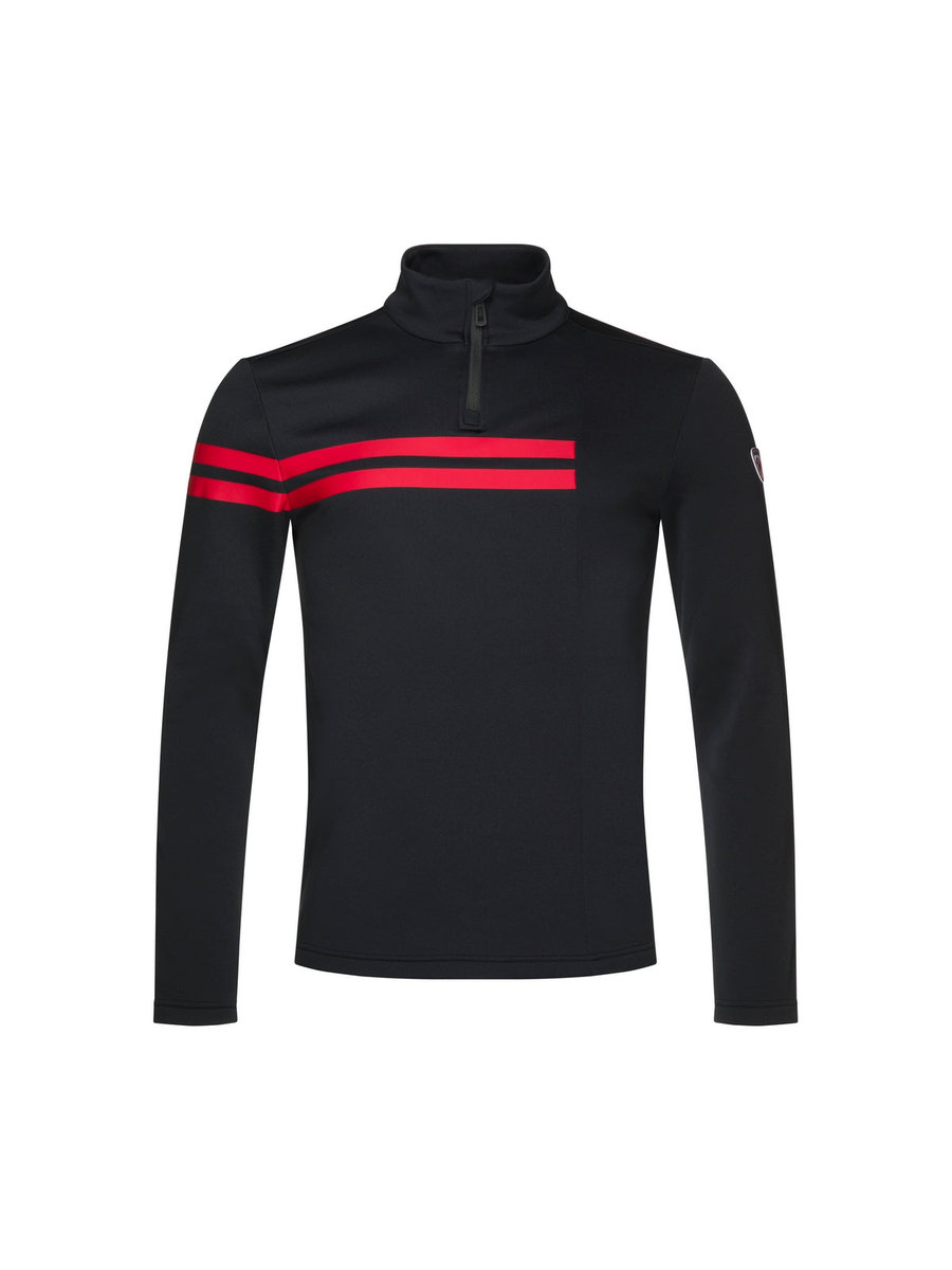 Rossignol Boy 1/2 Zip Fleece - Polaire Technique Enfant Ski - Isolation Chaleur & Respirante