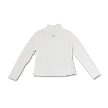 Koszulka Nike Essential Mock-Neck Longsleeve Top Wmns White/Black - Dd5882-100-S - Nike