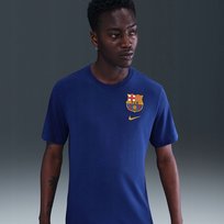 Koszulka Nike FC Barcelona Crest Tee HQ8396-455 M niebieski Nike