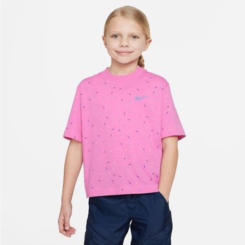 Koszulka Nike Sportswear Jr FD5366 (kolor Różowy, rozmiar L (147-158)) - Nike Sportswear