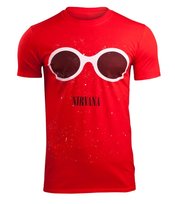 koszulka NIRVANA - RED SUNGLASSES-XL Inna marka