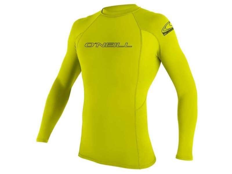 Zdjęcia - Skafander nurkowy ONeill Koszulka  BASIC SKINS L/S RASH GUARD Lime-XL 