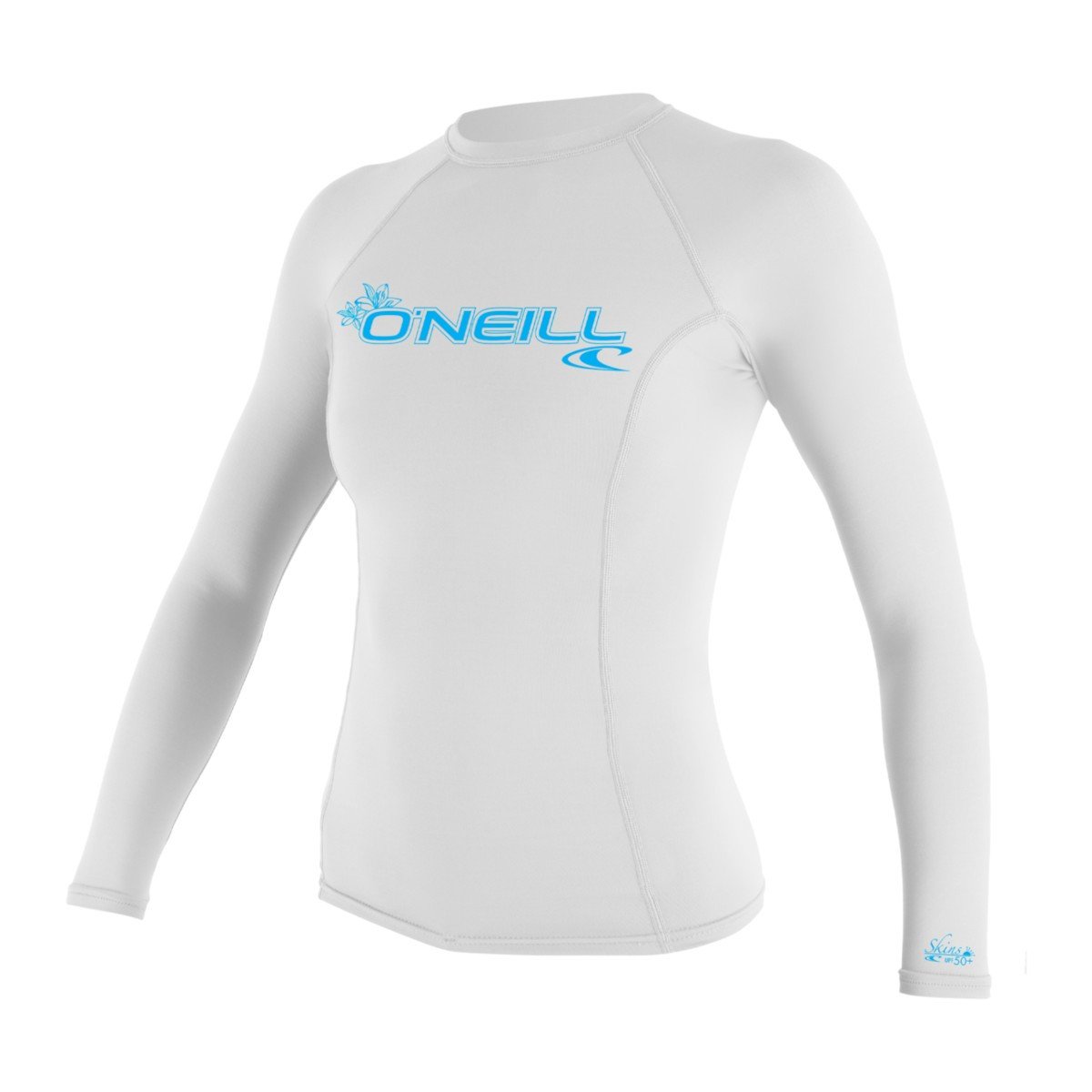 Koszulka ONEILL Women BASIC SKINS L/S Rash Guard White 2021XL O