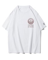 Koszulka oversize Golfowe Życie Odpoczynek Spokój Sport Biały M