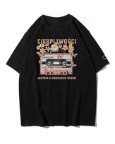 Koszulka oversize Kaseta Retro Stare Dobre Czasy Czarny 3XL